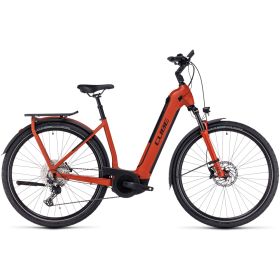 Cube Kathmandu Hybrid EXC 750 red n black