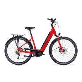 Cube Supreme Sport Hybrid Pro 625 red n black