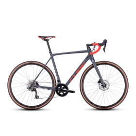 Cube Cross Race Pro grey n red