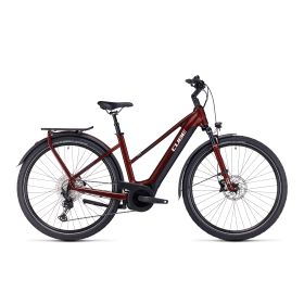 Cube Touring Hybrid EXC 625 red n white