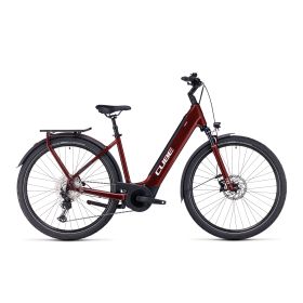 Cube Touring Hybrid EXC 500 red n white