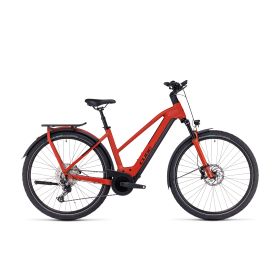 Cube Kathmandu Hybrid EXC 750 red n black