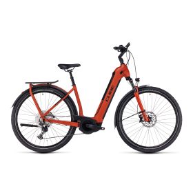 Cube Kathmandu Hybrid EXC 750 red n black