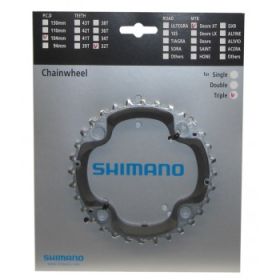 SHIMANO Kettenblatt 32Z 10Gg schwarz LK 4x104mm