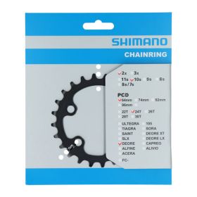 SHIMANO Kettenblatt DEORE FC-M6000-2 24 Zähne