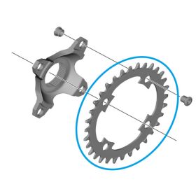 SHIMANO Kettenblatt STEPS CR-EM800 32Z