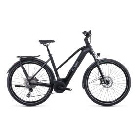 Cube Kathmandu Hybrid EXC 750 black´n´silver Trapeze 54