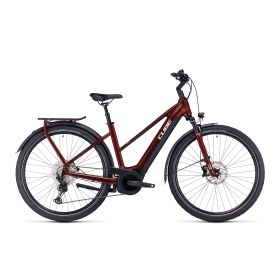 Cube Touring Hybrid EXC 500 red n white